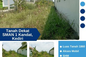 Tanah Dekat Terminal Tamanan Kota Kediri