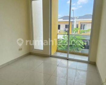 Sewa rumah unfurnish cluster 2 lantai SHM harga murah