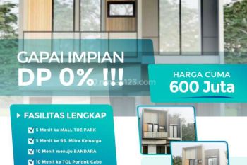 Rumah Smarthome bisa kpr nempel pondok cabe langsung akad