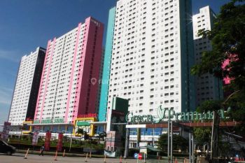 Green Pramuka Square Apart Hunian 2 Bed Room Kosongan Furnish Lt. Rendah