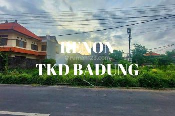 (BF) TANAH TKAD BADUNG POSISI HOEK AKSES ASPAL