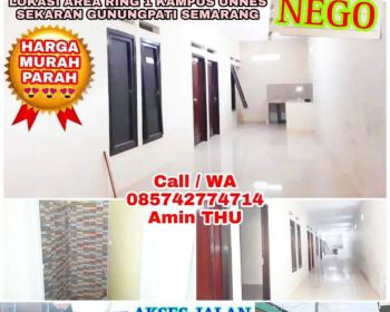DIJUAL 2 KOS-KOSAN SHM READY, 6 KAMAR DAN 4 KAMAR, FULL TOILET DALAM