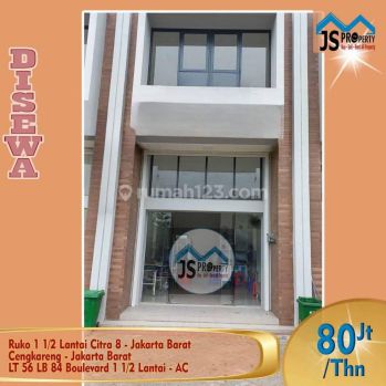 Rumah 1 1/2 lantai dekat sunset avenue citra garden 8 Ruko