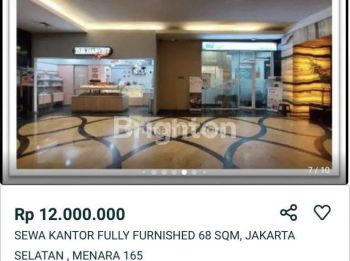 KANTOR FULLY FURNISHED