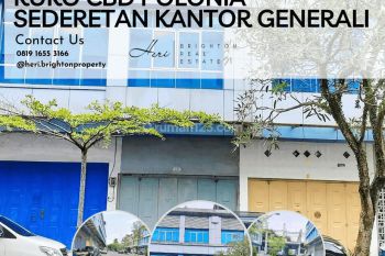 Ruko Bisnis Cbd Polonia Sederetan Kantor Asuransi Generali