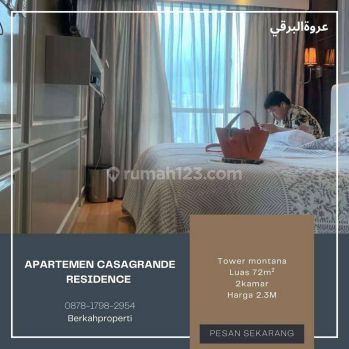 Dijual Murah Apartemen Casa Grande Residence 2br Good Furnish