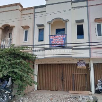 Dijual Ruko 2 Lantai diLokasi strategis Menguntungkan Bebas Banjir Siap Pakai