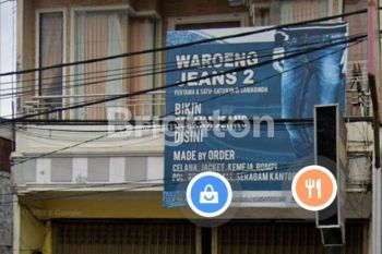 Di Ruko Jalan Agus Salim. sangat strategis di tengah kota. sangat cocok untuk 7m
