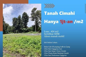 Tanah Cimahi Utara Cipageran SHM