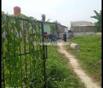 Tanah Pinggir Jalan Lt 496m (L15x33) Babelan Bekasi Utara..