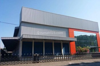 Gudang/ Pabrik Modern Siap Pakai, Dekat Tol dan Bandara