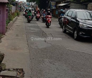 DIJUAL TANAH 1800 SHM LOKASI STRATIS DEKAT STASIUN DEPOK BARU BONUS RUMAH