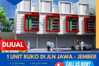 RUKO DI JLN JAWA PUSAT KAMPUS JEMBER