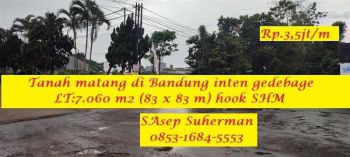 Dijual Murah Tanah Matang Cocok Untuk Perumahan Atau Gudang SHM