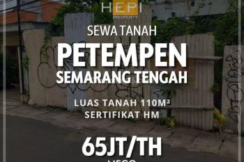 Disewakan Tanah di Petempen Semarang