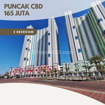 Termurah‼️ Apartemen puncak CBD 2 Kamar Tidur Baru Gress