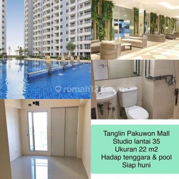 Apartemen Tanglin Pakuwon Surabaya Lantai 35 Studio Hadap Tenggara