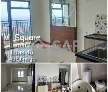 Apartemen M Square Cibaduyut Luas 48sqm Hoek