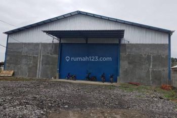 Gudang Bagus siap pakai SHM luas tanah 7000 m2 pinggir jalan raya