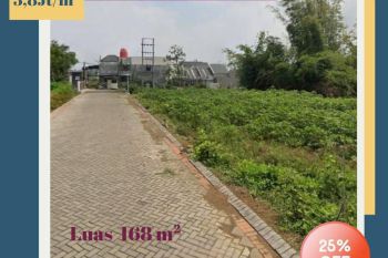 Tanah Kavling Murah Luas 168m2 kota malang Dekat Kampus UIN