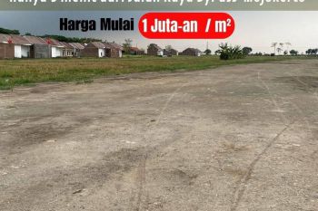 Dijual Kavling Murah Dekat Jalan Raya Bypass Mojokerto Legalitas SHM