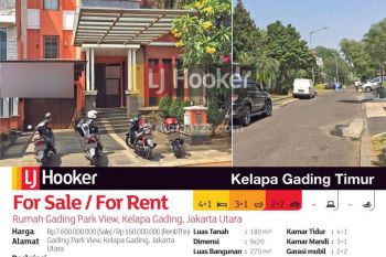 Rumah Gading Park View Kelapa Gading, Jakarta Utara