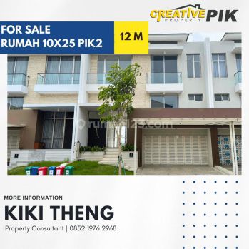 Rumah 10x25 3 Lantai di Pantai Indah Kapuk 2, Jakarta Utara
