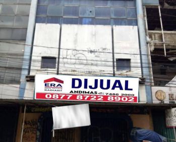 Dijual Ruko 4 Lantai Jl. Ir. H Juanda, Ciputat, Tangerang Selatan