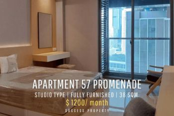 Disewakan Apartemen 57 Promenade Unit Fully Furnished High Floor