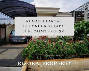 Rumah murah di Pondok Kelapa jakarta timur