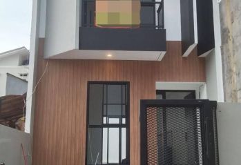 Dijual Rumah 2 Lantai Dengan Konsep Modern dan Asri Dekat Tol Cibubur