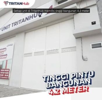 Pergudangan Tritan hub, gedangan, Nol jalan raya unit ready