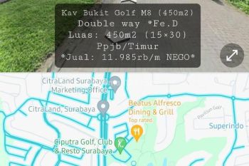 TERMURAH: Kav Bukit Golf M8, area Palimanan Citraland NEGO!
