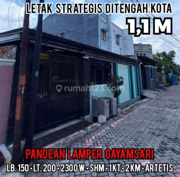 Rumah Second Letak Staregis Pandean Lamper Semarang