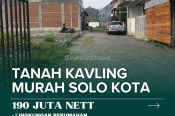 TANAH PERUMAHAN MURAH SERENGAN KOTA SOLO PROMO AKHIR TAHUN