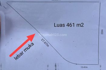 Griyaloka 1.6 BSD City Kavling Hoek Lt 461m2 Dekat Tol 5.35Jt
