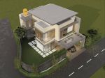 thumbnail-rumah-2-lantai-modern-kontemporer-tropis-di-kencana-loka-0