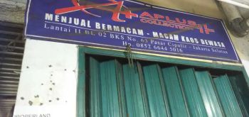 Jual Cepat Kios di Pasar Cipulir Pusat Grosir Jakarta Selatan