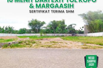 Tanah Murah Bandung 1 km ke Griya TKI Margahayu Kopo SHM