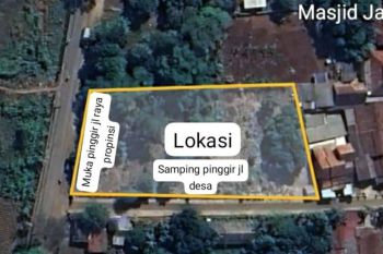 Dijual Tanah Strategis Pinggir Jalan Provinsi Di Purwadadi Subang