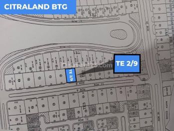 Dijual Kavling Bukit Telaga Golf Citraland Komersial Area 2626