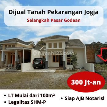 200m Pasar Godean Jogja, Tanah Dalam Perumahan, Siap Ajb