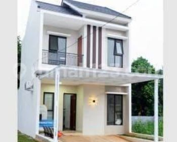 Hunian nyaman 2 lantai berkonsep Town House pinggir jalan & dekat toll Jatiasih