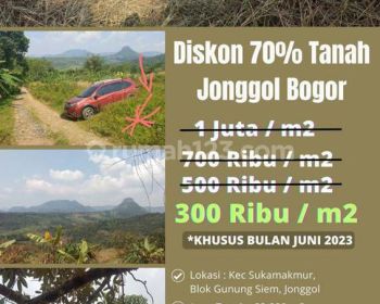 Tanah tabungan masa depan jonggol Bogor murah