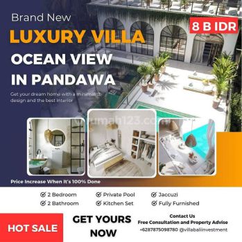 Brand New Luxury Villa Super Nice Ocean View Pandawa Beach