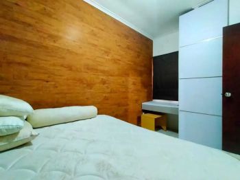 2BR Full Furnish View Pool Apartemen Mediterania Garden 2