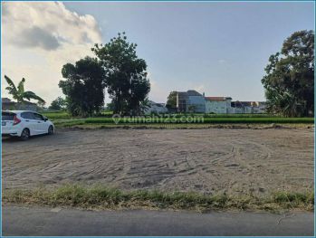 Tanah Sleman 600m Jalan Solo jogja Siap Ajb