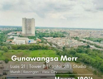 Apartment Gunawangsa Merr Kosongan