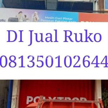 Ruko Di Pusat Kota. sangat strategis. Pusat perbelanjaan. sangat cocok buat an