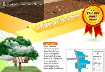DIJUAL KAVLING SIAP BANGUN DEKAT KAMPUS IPB DI TEGALWARU CIAMPEA BOGOR